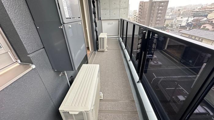 拡大写真:アーデルドルフ東山 6階601のベランダ