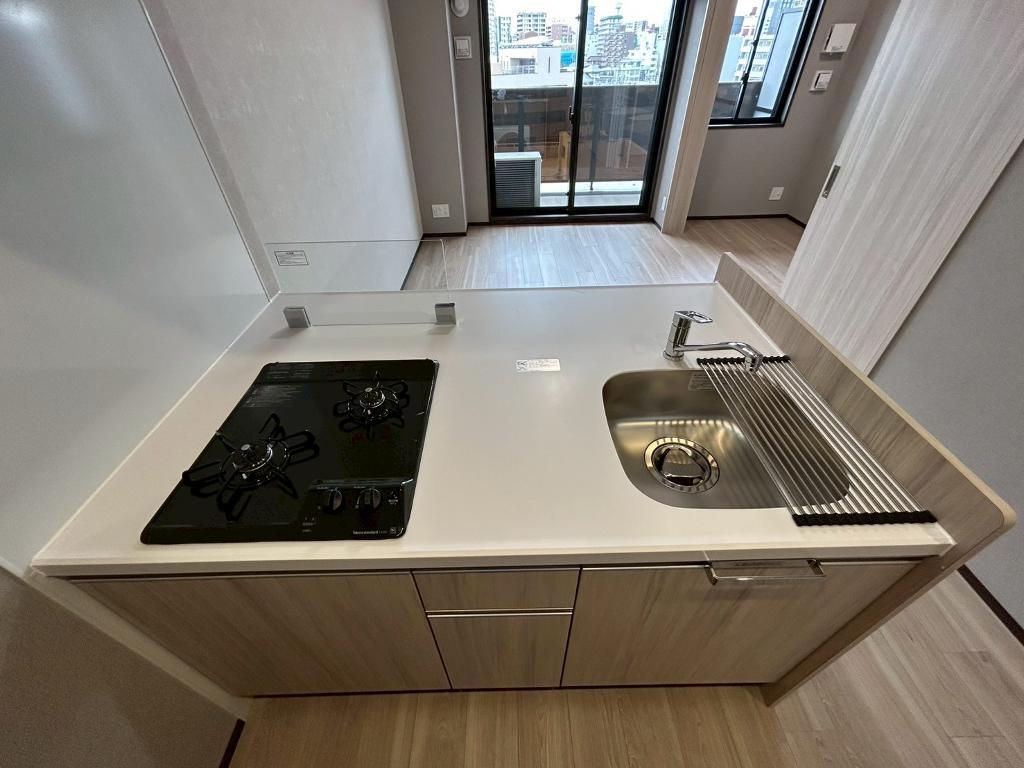 拡大写真:メイクスアート金山SOUTH 8階808のキッチン