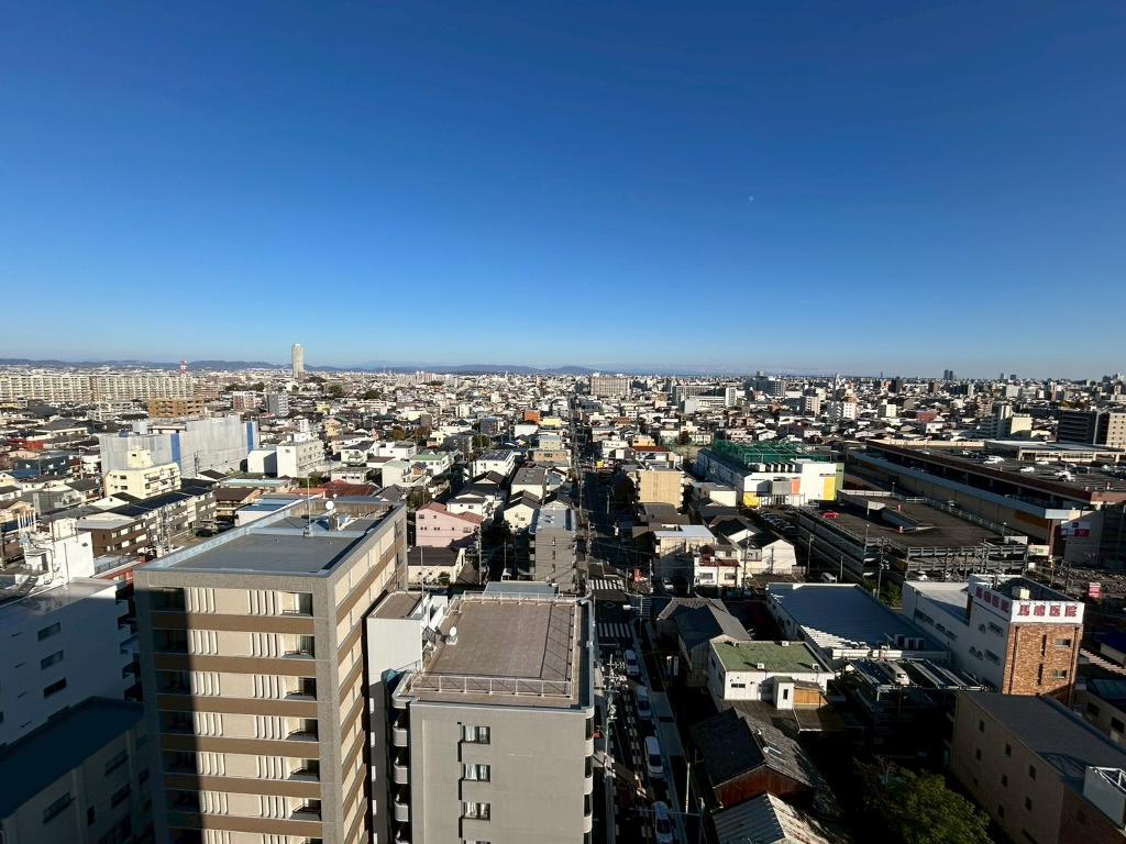 拡大写真:S-RESIDENCE庄内通駅前curere 15階1504の眺望