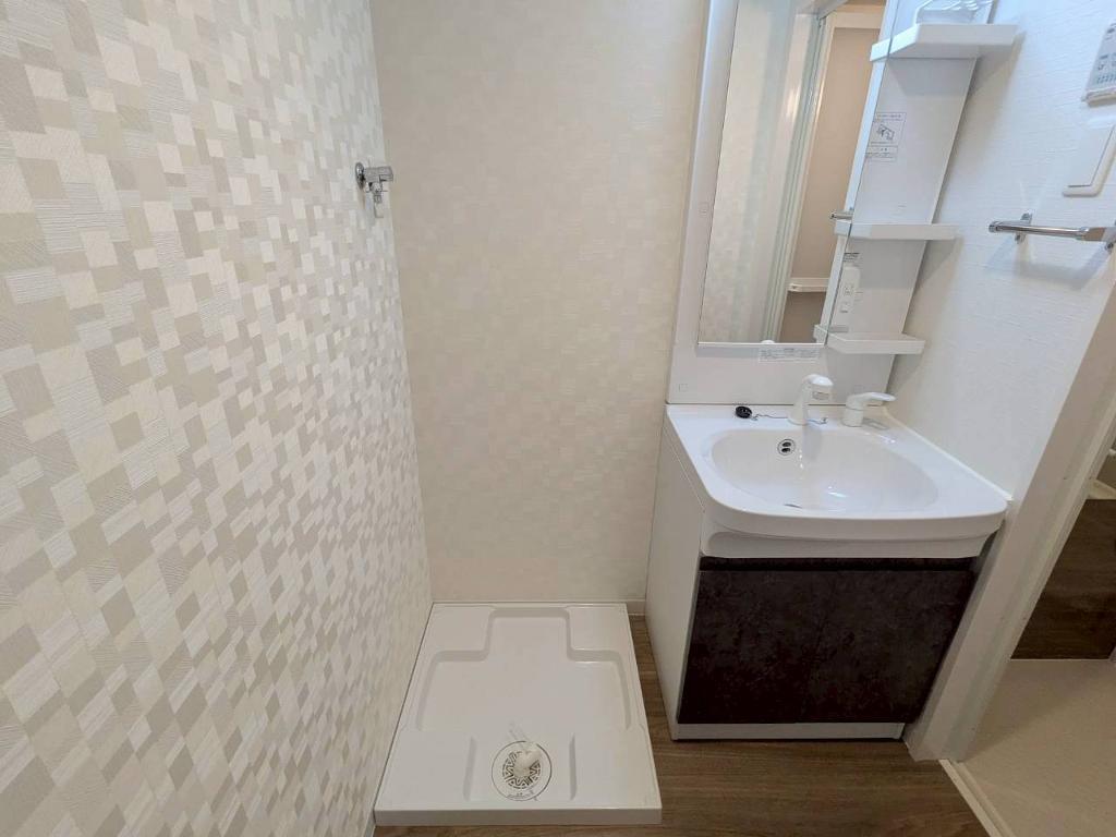 拡大写真:S-RESIDENCE堀田beaute 10階1005の洗濯機置場