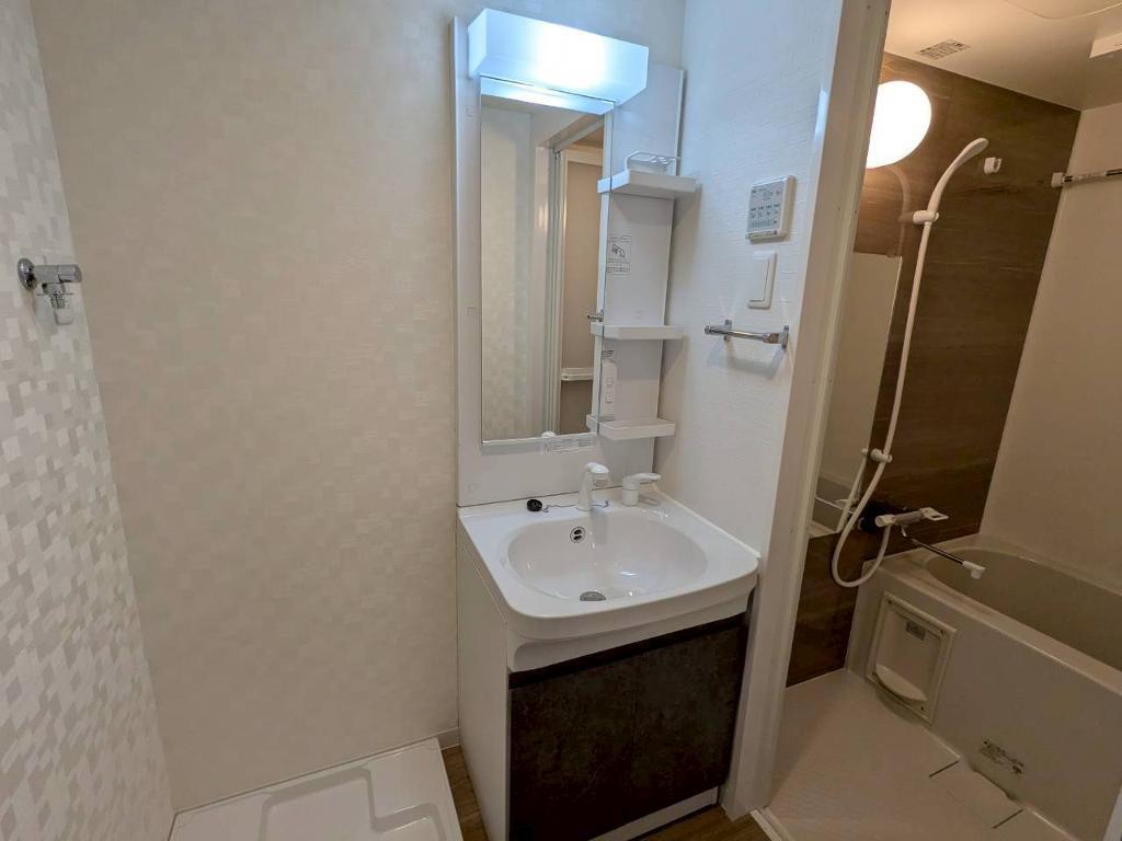 拡大写真:S-RESIDENCE堀田beaute 10階1005の洗髪洗面化粧台