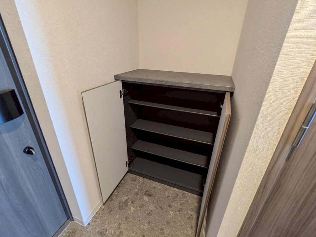 拡大写真:S-RESIDENCE堀田beaute 10階1005の下駄箱