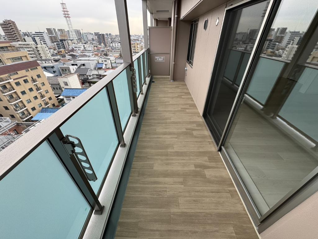 拡大写真：セイワパレス吹上公園 10階1002のベランダ