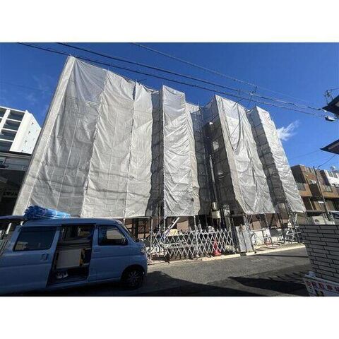 拡大写真:MOVE中村公園GRANDE 1階103の建築現場