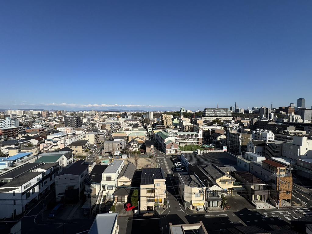拡大写真：ストーリア名古屋城西 11階1102の眺望