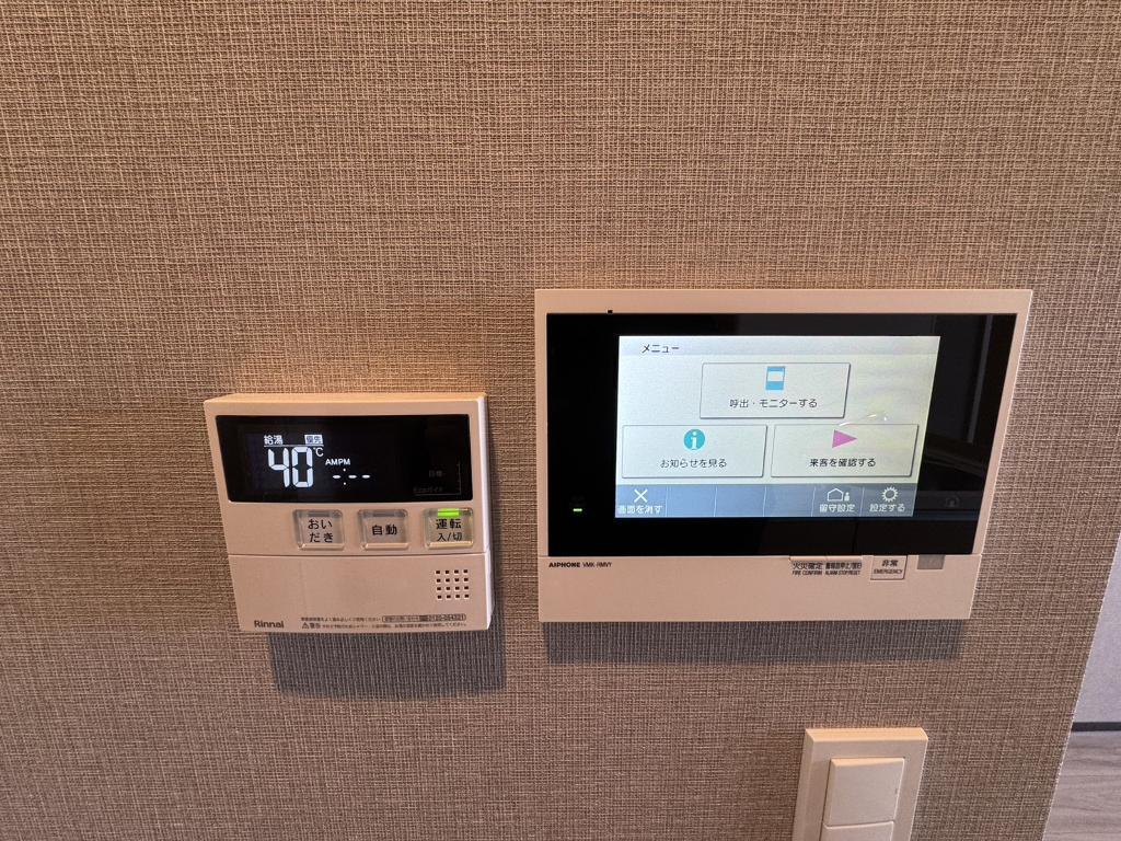 拡大写真：ストーリア名古屋城西 11階1102のカメラ付インターホン