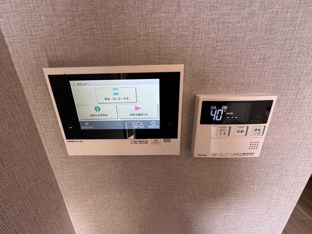 拡大写真:ストーリア名古屋城西 11階1104のカメラ付インターホン