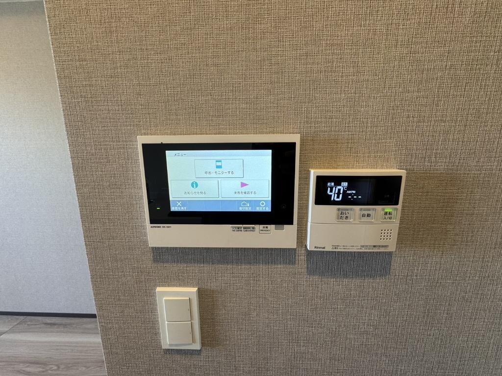 拡大写真:ストーリア名古屋城西 13階1301のカメラ付インターホン