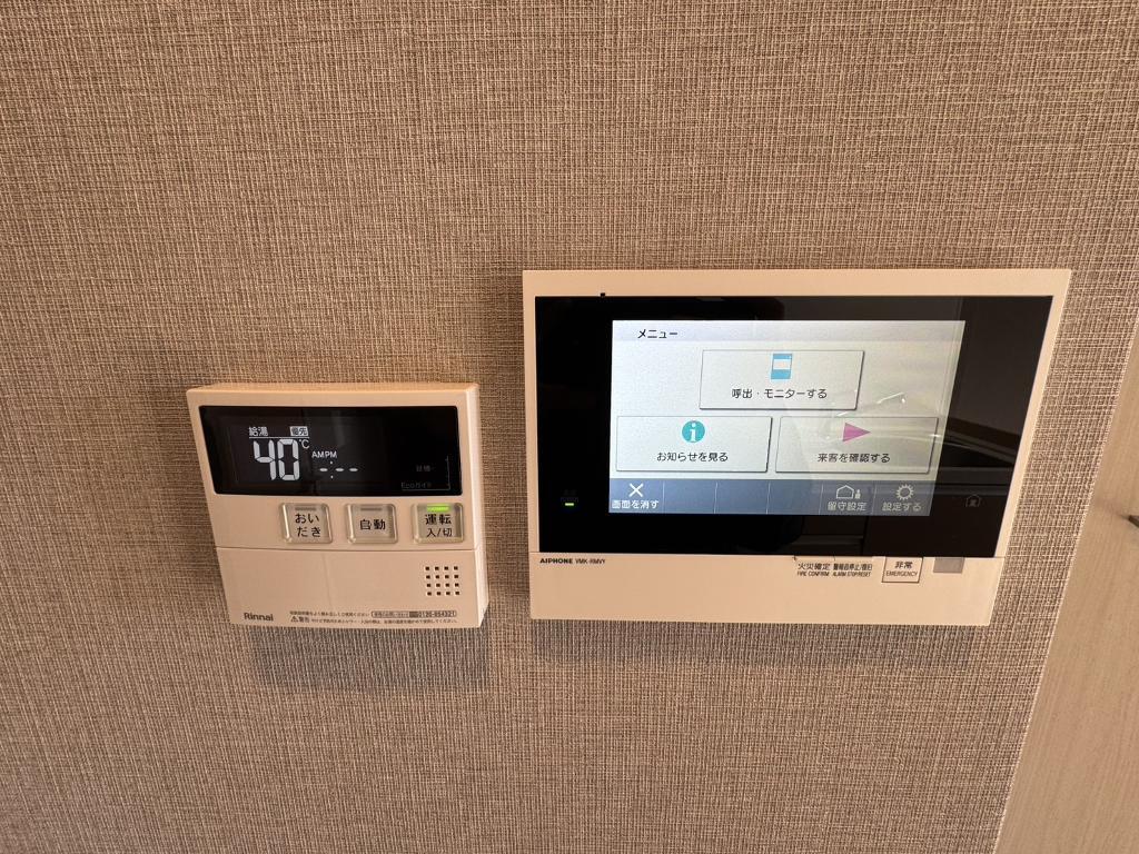 拡大写真:ストーリア名古屋城西 15階1303のカメラ付インターホン
