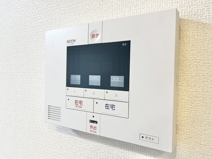 拡大写真:VISTA 2階203のセキュリティ