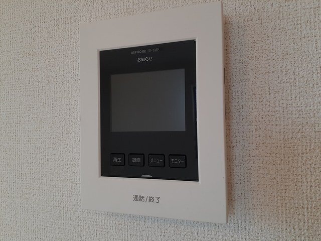 拡大写真:L&C Moca1 2階201のカメラ付インターホン