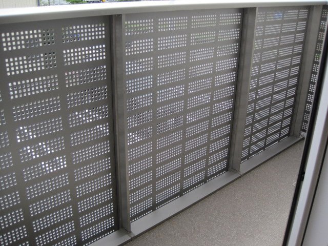 拡大写真：伊勢崎市韮塚町 2階203のベランダ