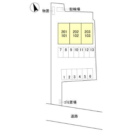 拡大写真:伊勢崎市連取町 2階202のその他