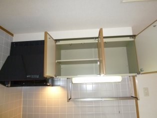 拡大写真:セレソ 1階A101のキッチン棚