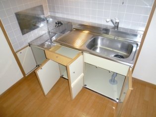 拡大写真:セレソ 1階A101のキッチン