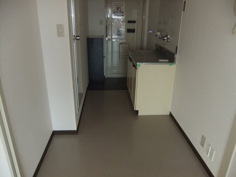 拡大写真:門真プラザ 4階411のキッチン