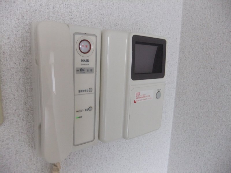 拡大写真：門真市柳田町 2階203のカメラ付インターホン