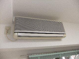 拡大写真：フェルティーシャトー守口 4階408のエアコン