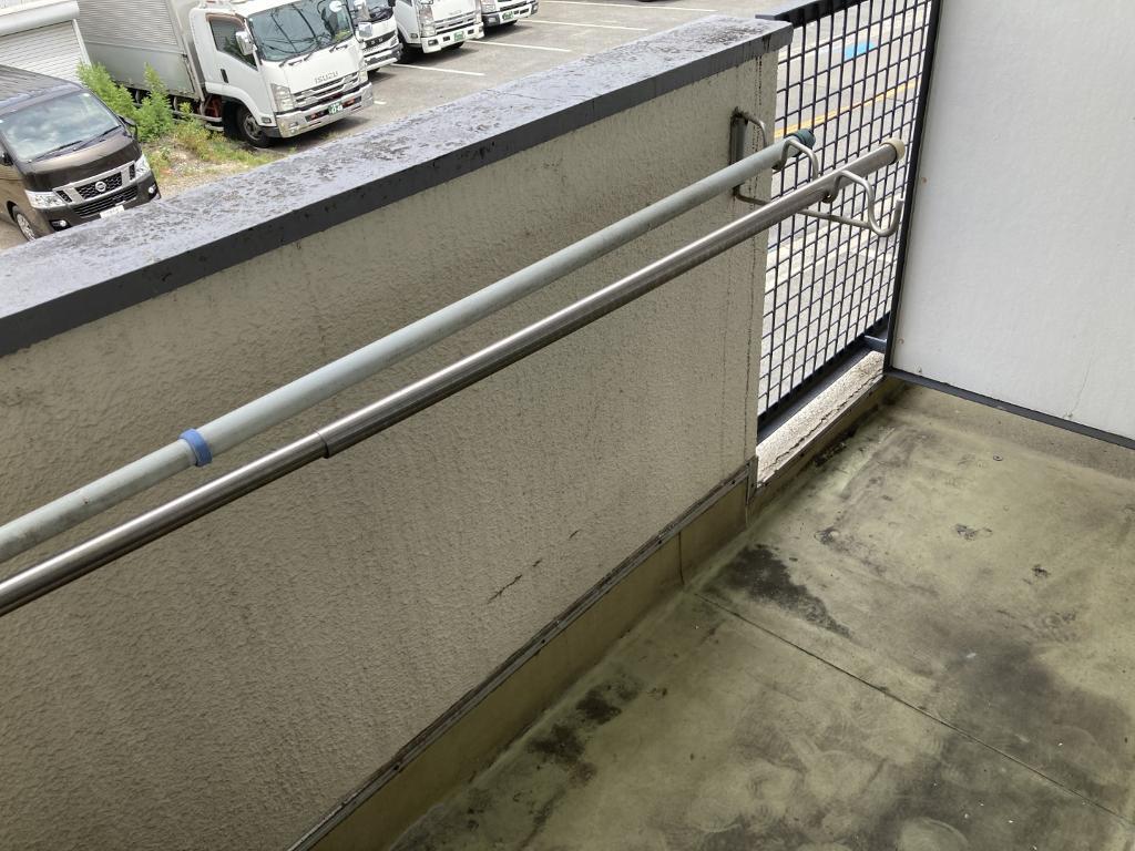 拡大写真：グランドハイム藤田 2階208のバルコニー