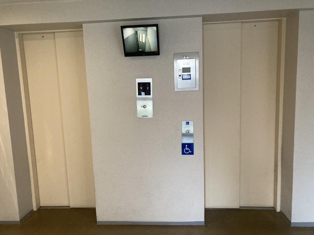 拡大写真：サンクタス守口大和田レジデンス 5階514のエレベータ2基