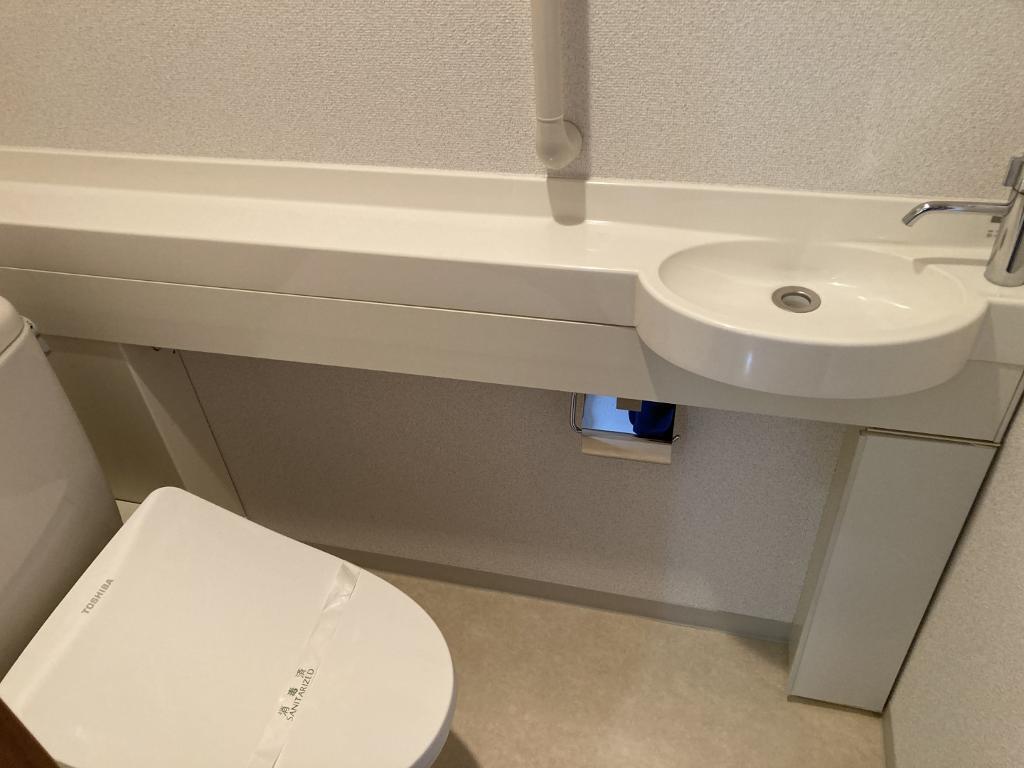 拡大写真：サンクタス守口大和田レジデンス 5階514のシャワー付トイレ