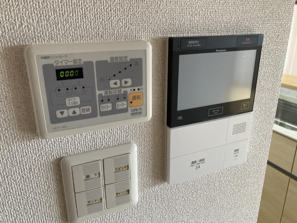 拡大写真：サンクタス守口大和田レジデンス 5階514のカメラ付インターホン