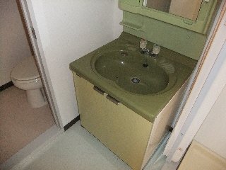 拡大写真：ハイツカオル 2階202の洗面