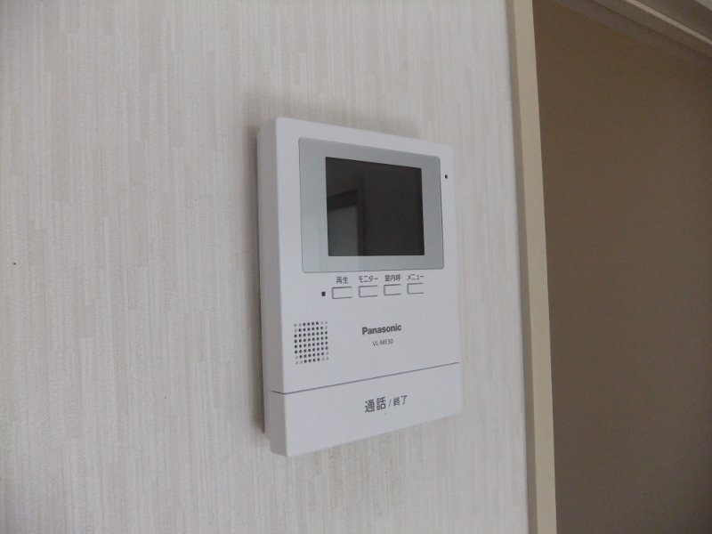 拡大写真:フレグランスさんわB・C 2階B202のカメラ付インターホン