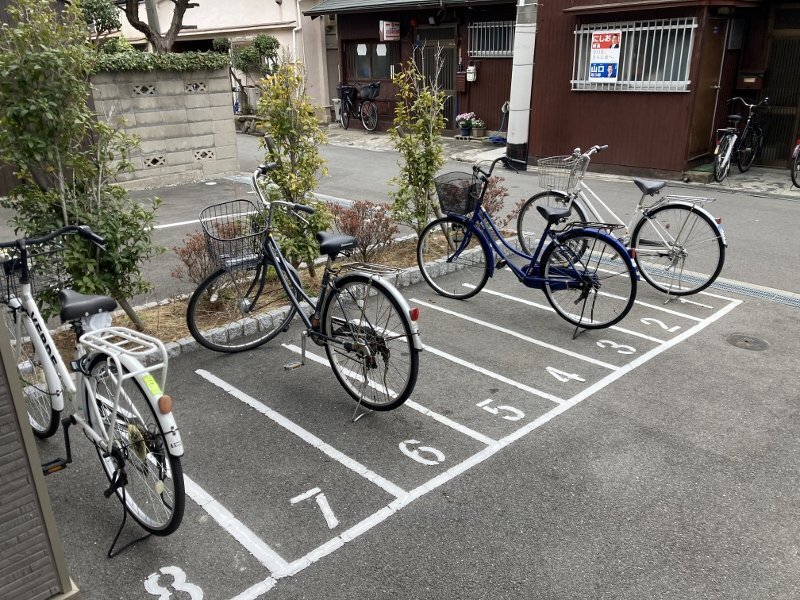 拡大写真:Mark Villa 守口駅前 3階302の駐輪場