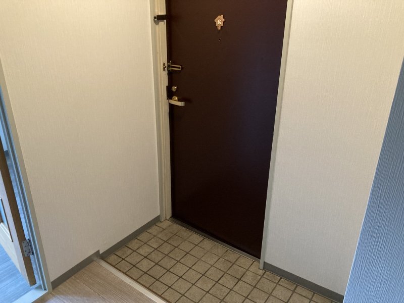 拡大写真：光ハイツ 4階3Aの玄関