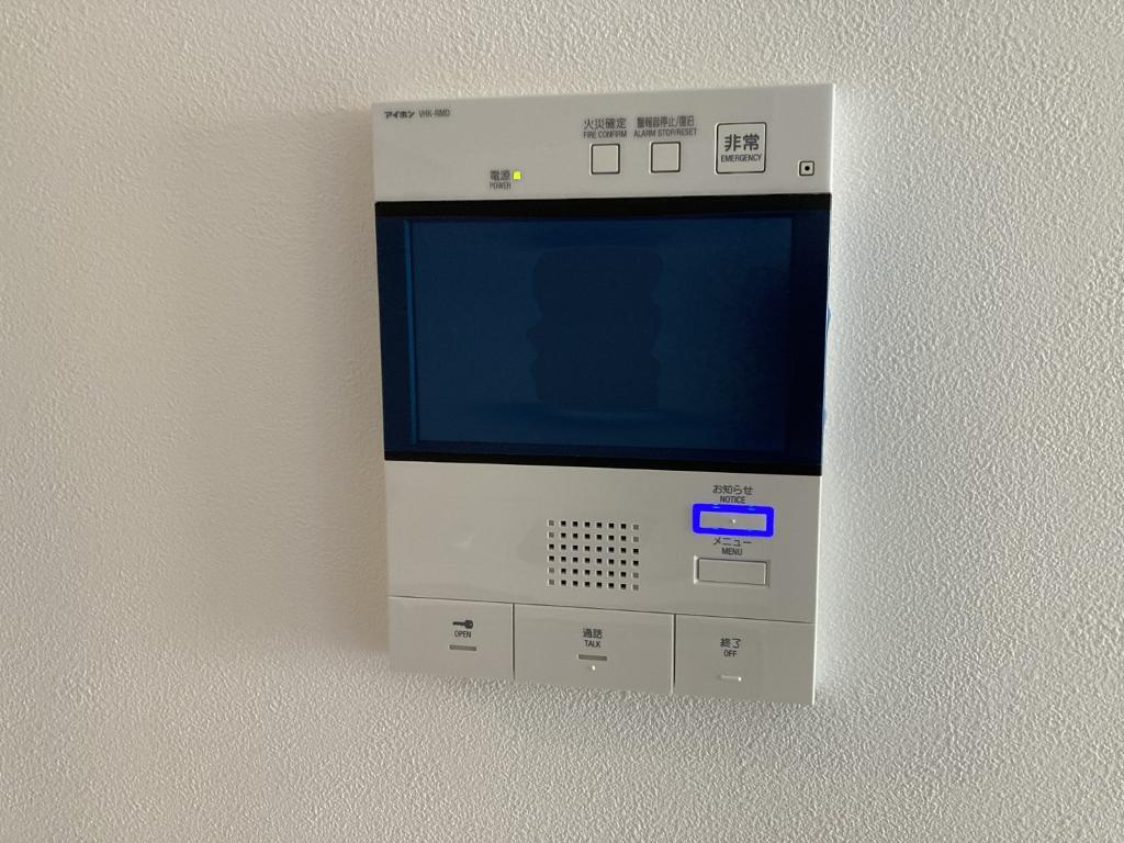 拡大写真：ウエリスアーバン守口 9階913のカメラ付インターホン