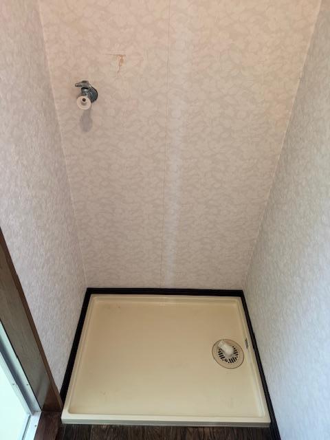 拡大写真:諫早市高来町小峰 2階201の洗濯機置場