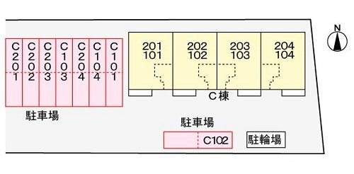 拡大写真:アフロディーテABC 1階C103のその他