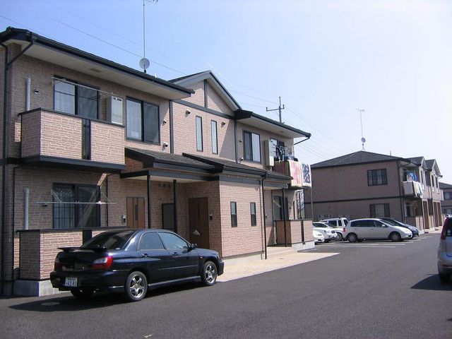 拡大写真:アフロディーテABC 1階C103の外観写真(昼)