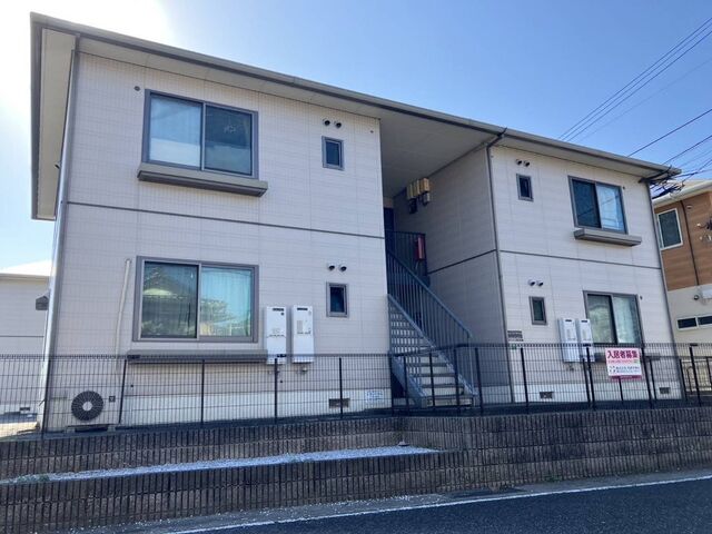 コーポリバーサイドA棟の外観