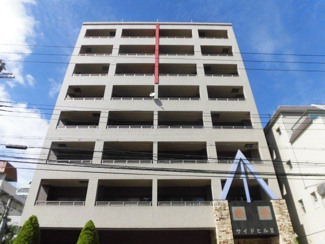 拡大写真：サイドヒルⅡ 5階503の外観写真（昼）