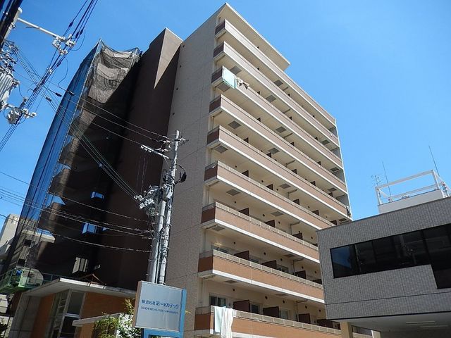 拡大写真：吹田市江坂町１丁目 2階205の外観写真（昼）
