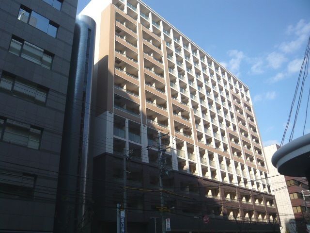 拡大写真：吹田市豊津町 8階809の外観写真（昼）