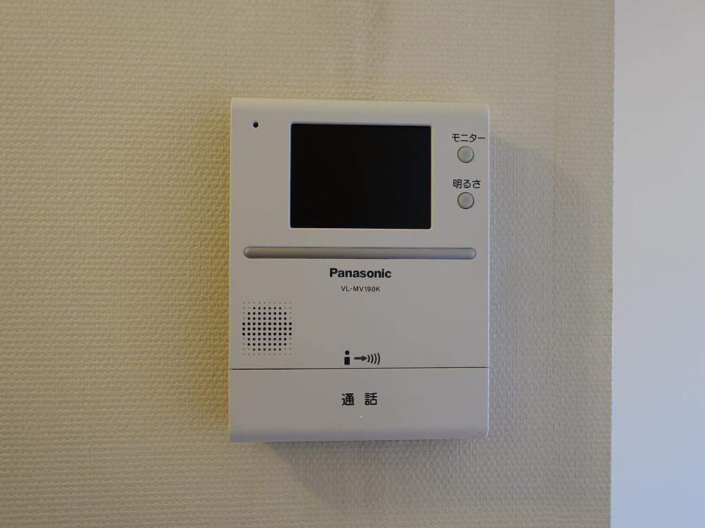 拡大写真：館Ⅱ 2階204のモニター付インターフォン