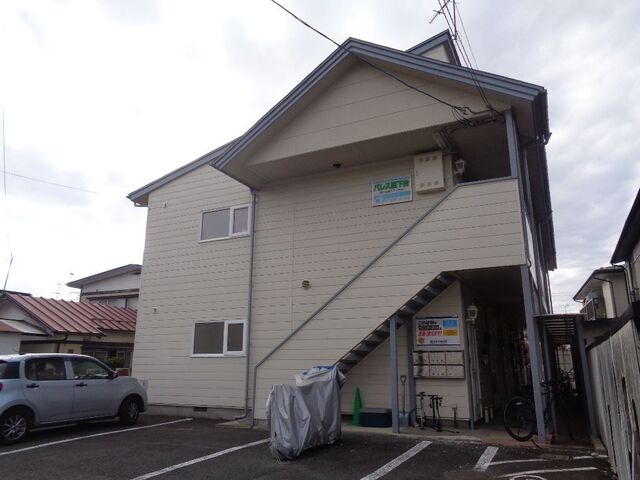 拡大写真：盛岡市西下台町 2階203の外観写真（昼）