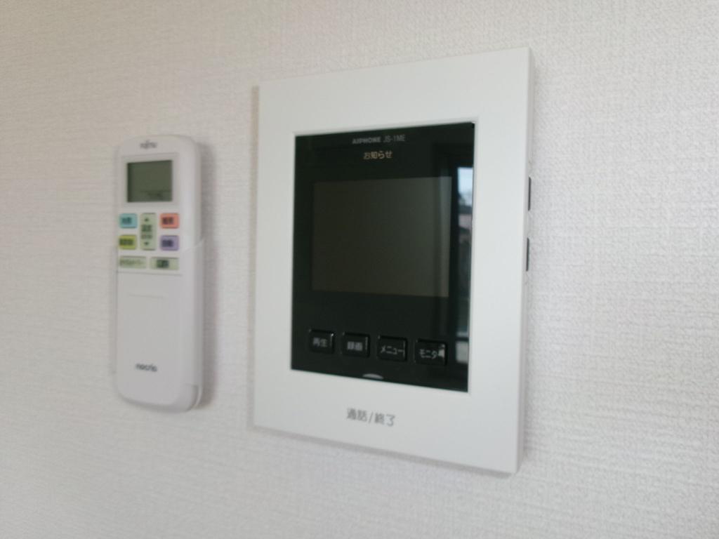 拡大写真：盛岡市梨木町 1階105のカメラ付インターホン