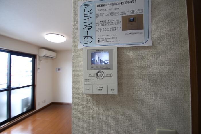 拡大写真:セジュール今 C 3階1のセキュリティ