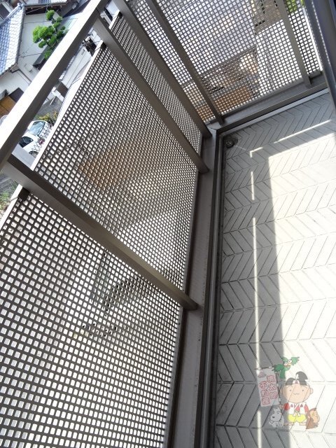 拡大写真:津倉町貸家 1階1のベランダ