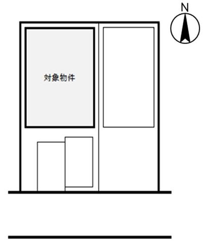 拡大写真:津倉町貸家 1階1の外観写真(昼)