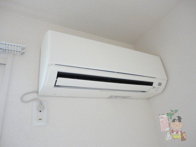 拡大写真:グランドソレイユ平野 1階1のエアコン