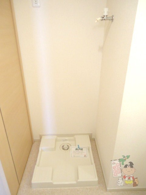 拡大写真:ジュネス小林 2階2の洗濯機置場