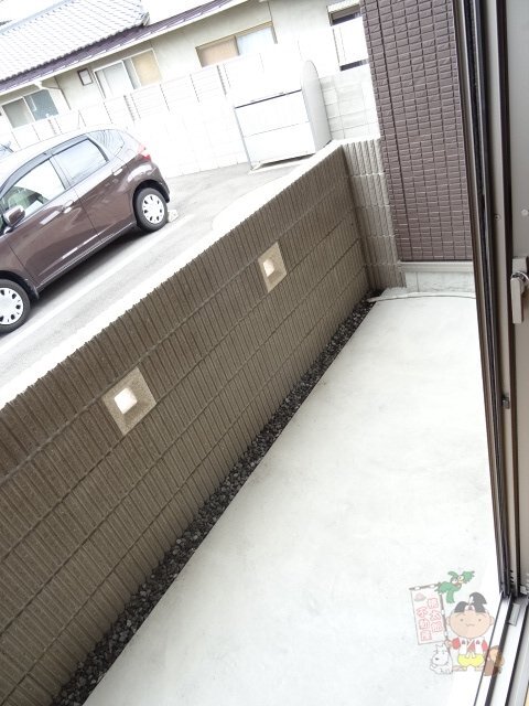 拡大写真:メゾン・ド・チドリ 1階1のベランダ
