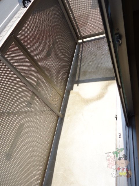 拡大写真:リースランド今 A 1階102のベランダ