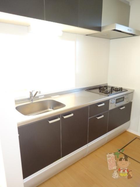 拡大写真:中山邸 1階Bのシステムキッチン