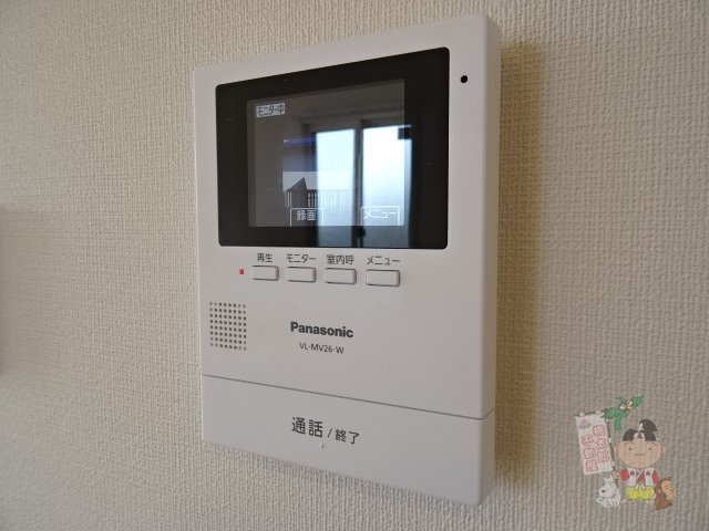 拡大写真:メゾン・シュシュ 2階1のカメラ付インターホン